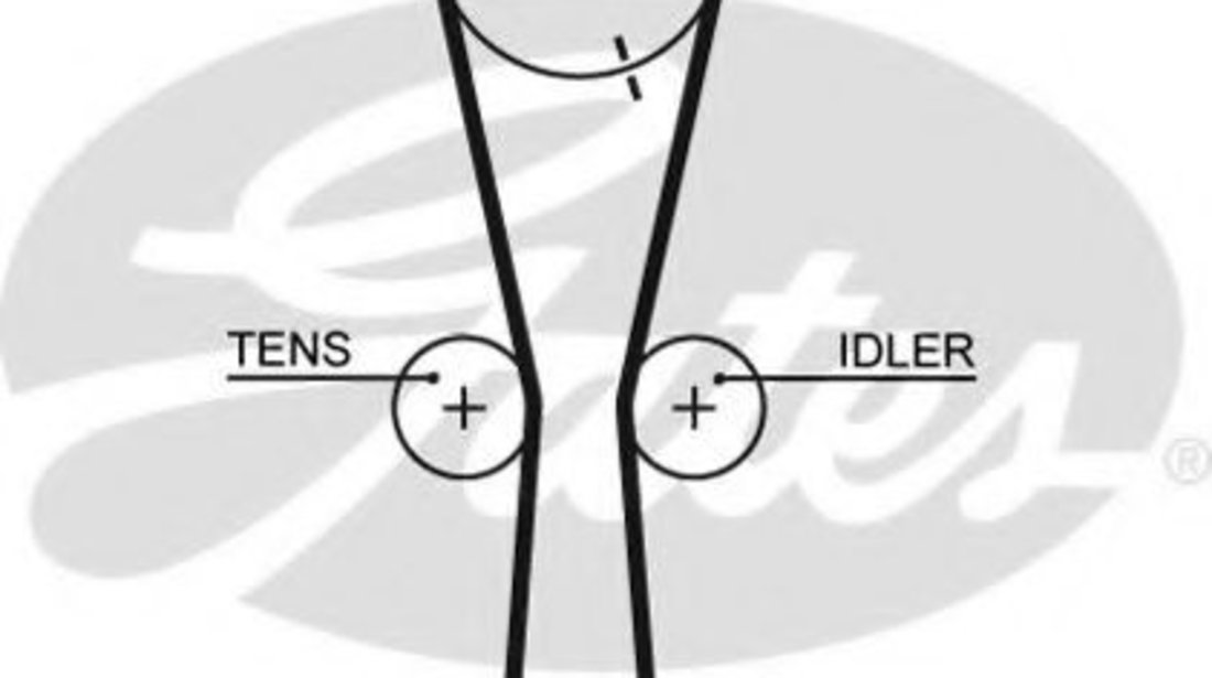Curea de distributie HONDA ACCORD VI Hatchback (CH) (1999 - 2002) GATES 5465XS piesa NOUA