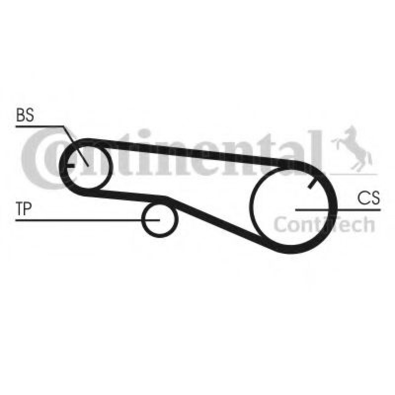 Curea de distributie MITSUBISHI OUTLANDER I (CU) (2001 - 2006) CONTITECH CT1109 piesa NOUA