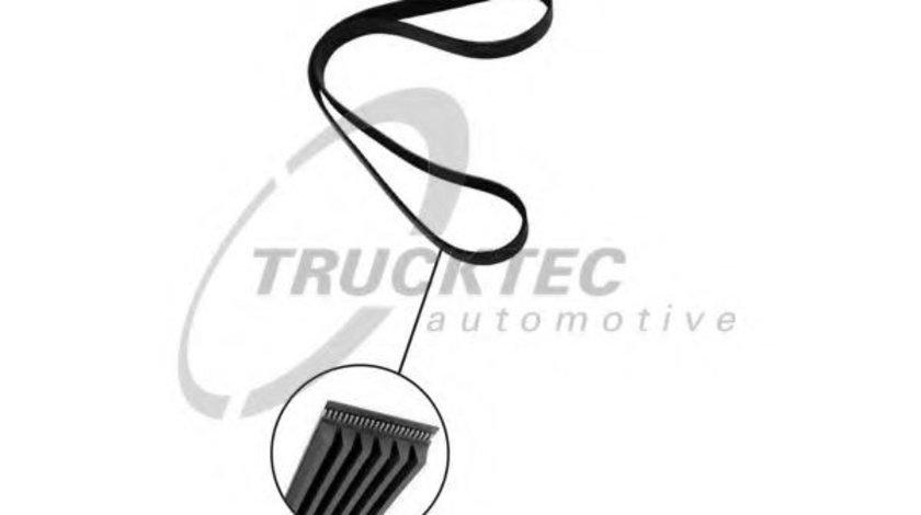 Curea transmisie cu caneluri FIAT 500 C (312) (2009 - 2016) TRUCKTEC AUTOMOTIVE 07.19.068 piesa NOUA
