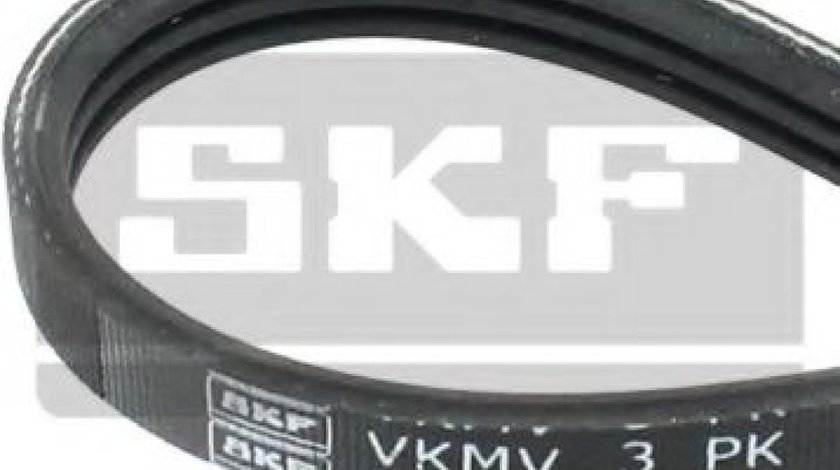 Curea transmisie cu caneluri FORD COURIER (F3L, F5L) (1991 - 1996) SKF VKMV 3PK675 piesa NOUA