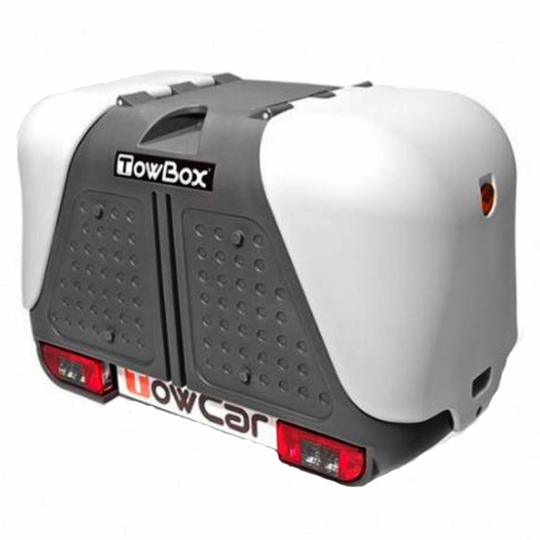 Cutie portbagaj transport diverse bagaje Towbox V2 Gri