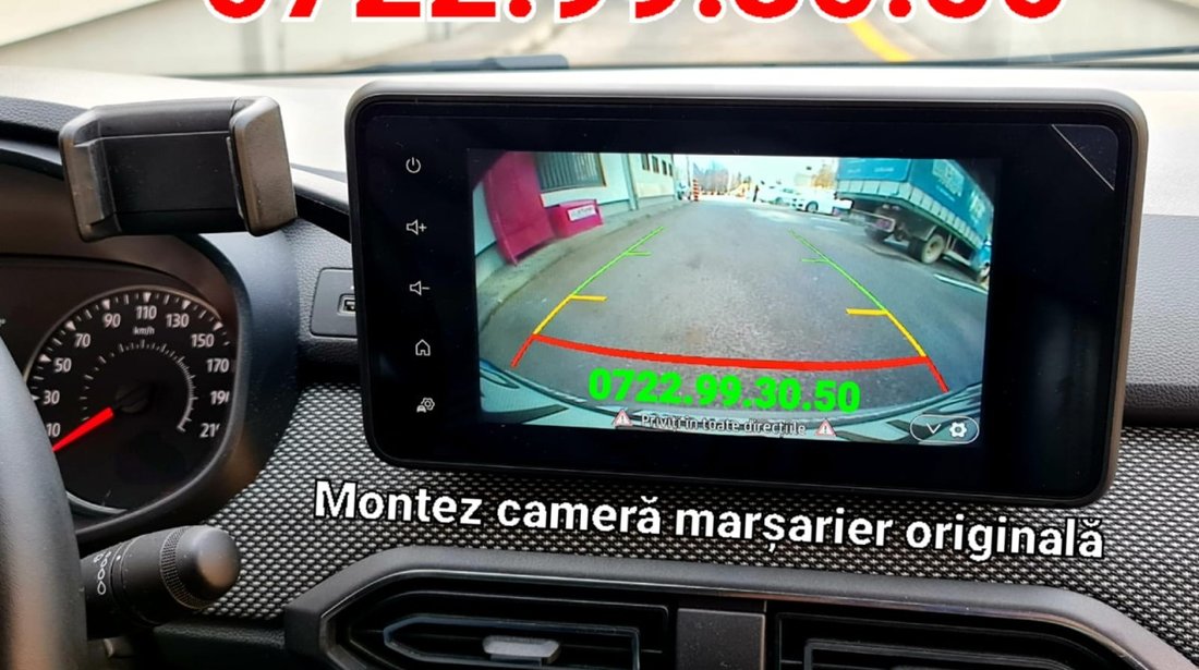 DACIA DUSTER 2014 / 2021 MONTEZ CAMERA REVERSE MARSARIER Actualizare Harti Media  Nav #70033646