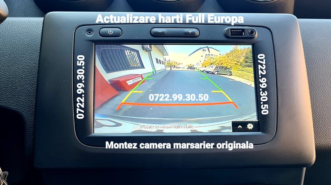 DACIA Navigatie Harta Full Europa Camera Auto Video Reverse Marsarier Logan  Duster Sandero Lodgy #72324376
