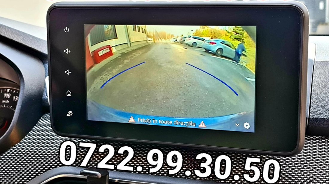 Dacia Rear view instalez camera video reverse marsarier Duster Logan  Sandero Dokker Lodgy CLIO 4 #74460302