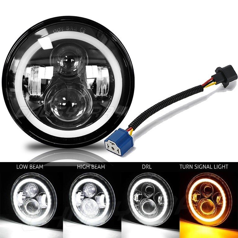 DAYLINE FARURI LED CU SEMNALIZARE NISSAN PATROL Y60 1987-1997 [V1]