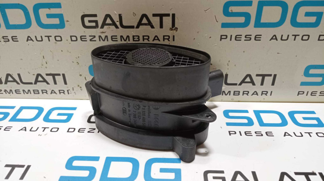 Debitmetru Aer BMW Seria 5 E60 E61 3.0 D 2003 - 2010 Cod 0928400504 77887440 13.62-7788744.0 [M6435]