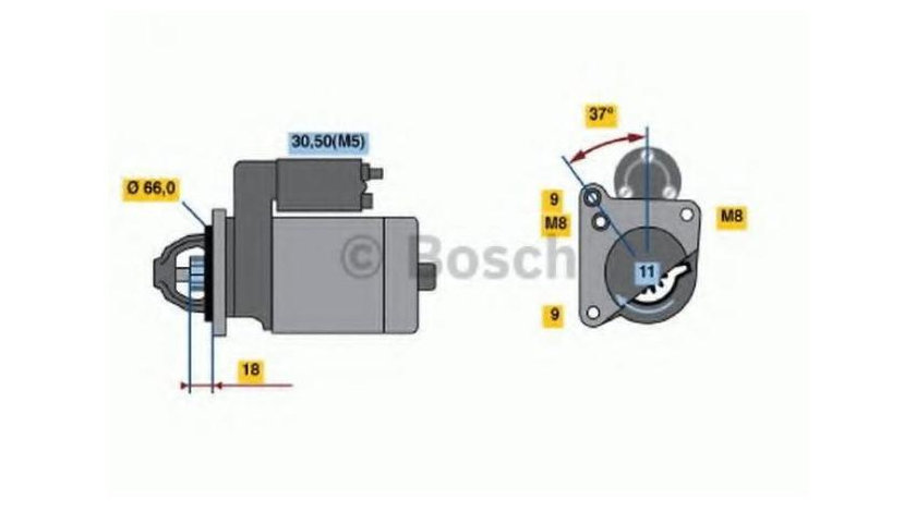 Demaror Citroen C3 Picasso 2009-2016 #2 0986021651