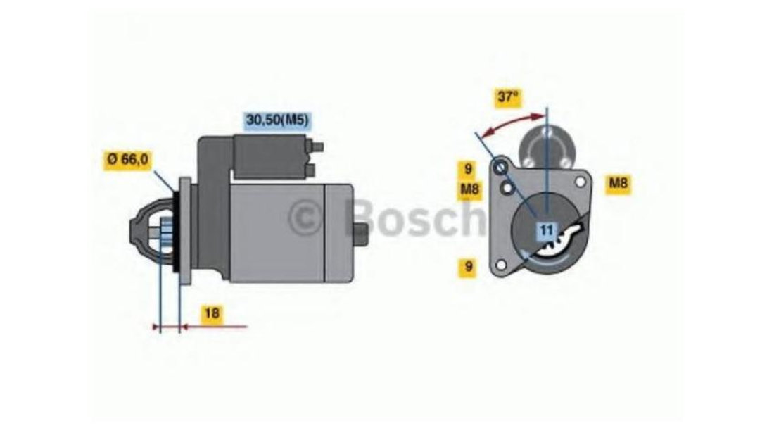 Demaror Peugeot EXPERT platou / sasiu 2007-2016 #2 0986021651