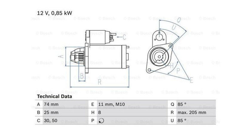 Demaror Toyota YARIS/VITZ (NHP13_, NSP13_, NCP13_, KSP13_, NLP13_) 2010-2016 #2 254265