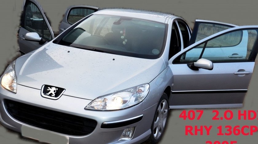 Dezmembrez Peugeot Paladin 407 2005 2.0 hdi 100kw 136cp gri metalizat Volan Dreapta