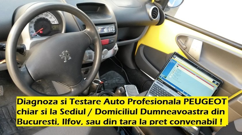 Diagnoza PEUGEOT Testare Tester Auto