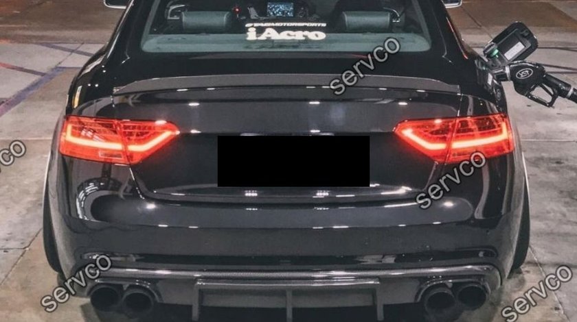 Difuzor bara spate Audi A5 Sportback Sline ABT DTM S5 2012-2015 doar pt bara Sline S5 v10