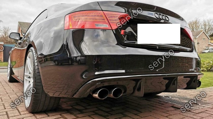 Difuzor bara spate Audi A5 Sportback Sline S5 ABT DTM 2012-2015 Facelift doar pt bara Sline S5 v13