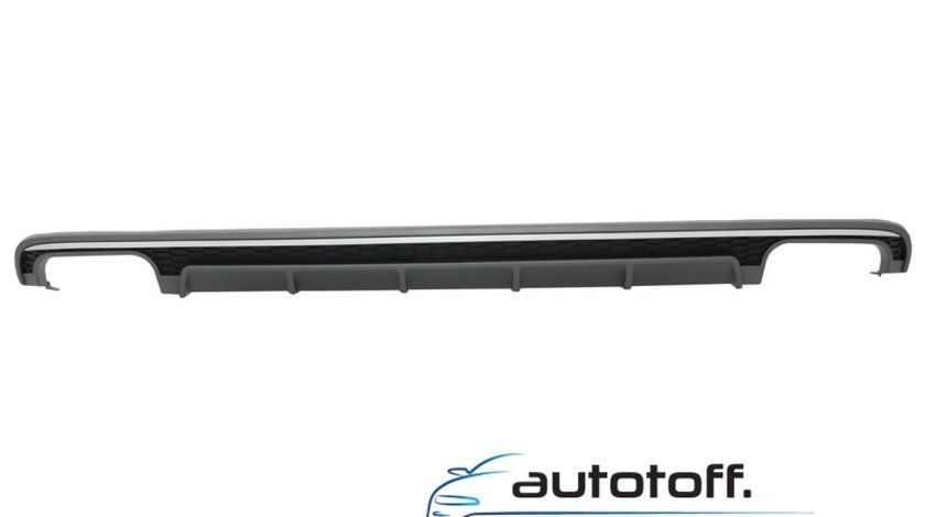 Difuzor Bara Spate Audi A6 4G Facelift (2015-2018) S6 Design
