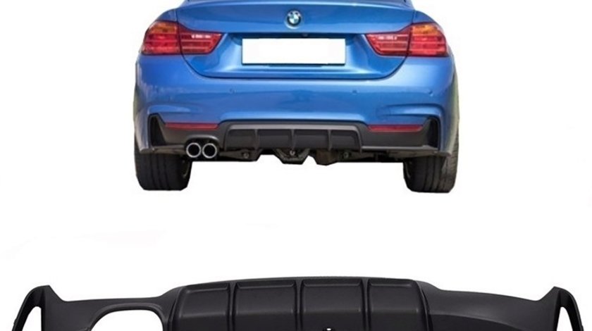 Difuzor bara spate BMW Seria 4 F32/F33/F36 (2013+) M-Performance Design