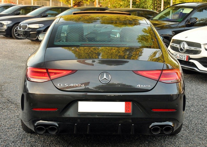 Difuzor bara spate Mercedes CLS C257 (2018+) Black Look 53AMG