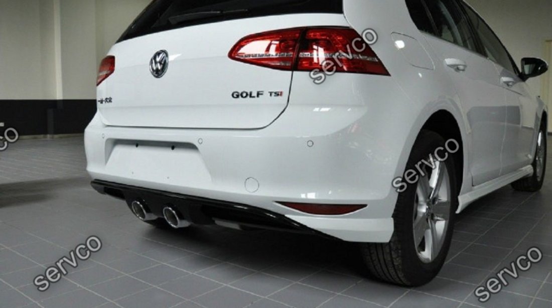 Difuzor bara spate Volkswagen Golf 7 GTI R 2012-2016 v2