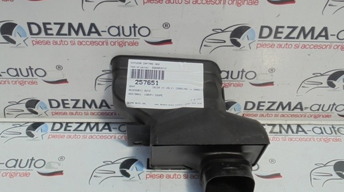 Difuzor captare aer, 6Q0905971F, Seat Leon (1M1) 1.9 tdi, ASZ