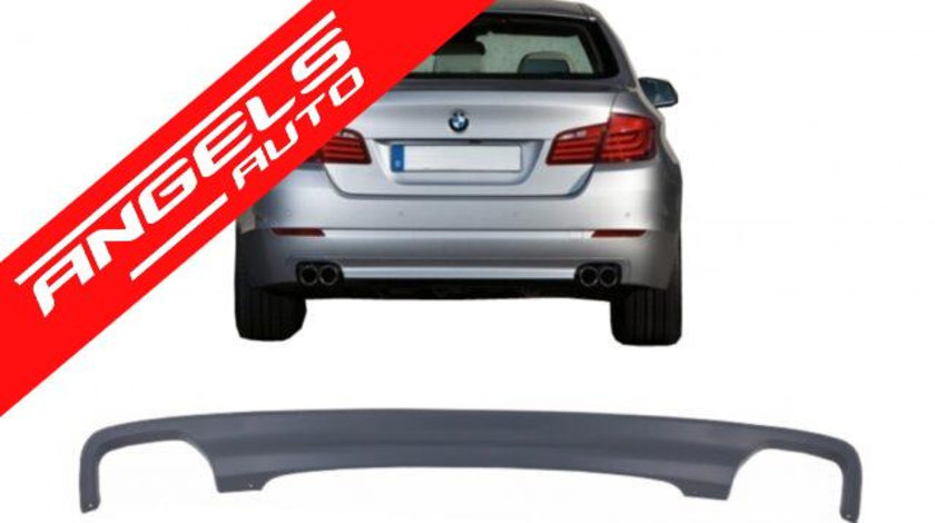 Difuzor de aer dublu BMW Seria 5 F10 F11 (2011-2017) 550I Look