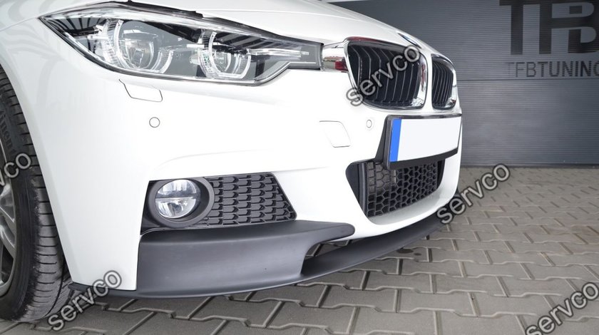 Difuzor lip prelungire bara fata BMW F30 F31 Aero Performance Mpachet M tech 2012-2016 v6