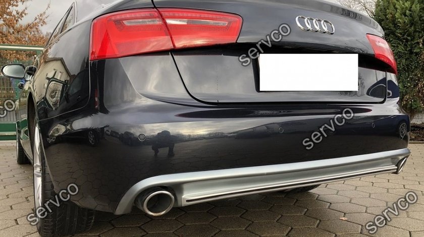 Difuzor Sline Audi A6 C7 4G S6 2012-2014 v5