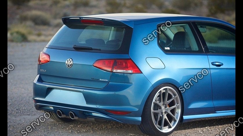 Difuzor VW GTI prelungire bara spate Volkwsagen Golf 7 R 2012-2016 v2