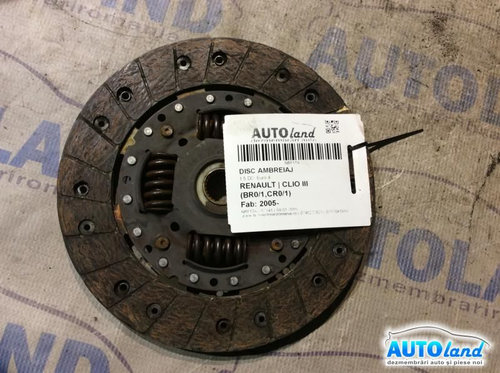 Disc Ambreiaj 1.5 DCI Euro 4 Renault CLIO III BR0/1,CR0/1 2005