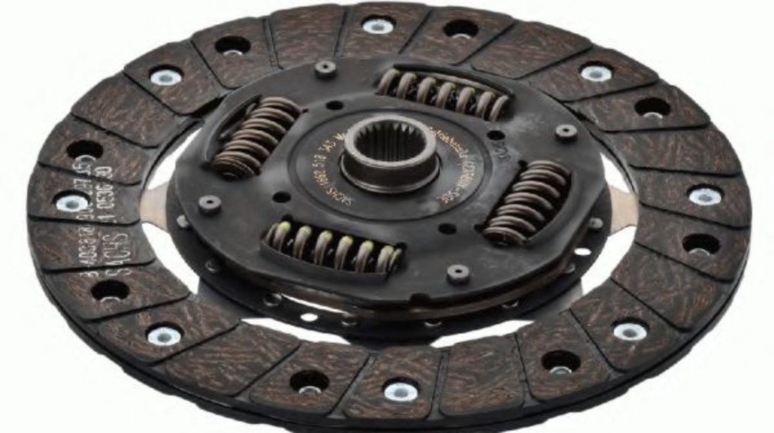 Disc ambreiaj VW POLO CLASSIC (6KV2) (1995 - 2006) SACHS 1862 518 343 piesa NOUA