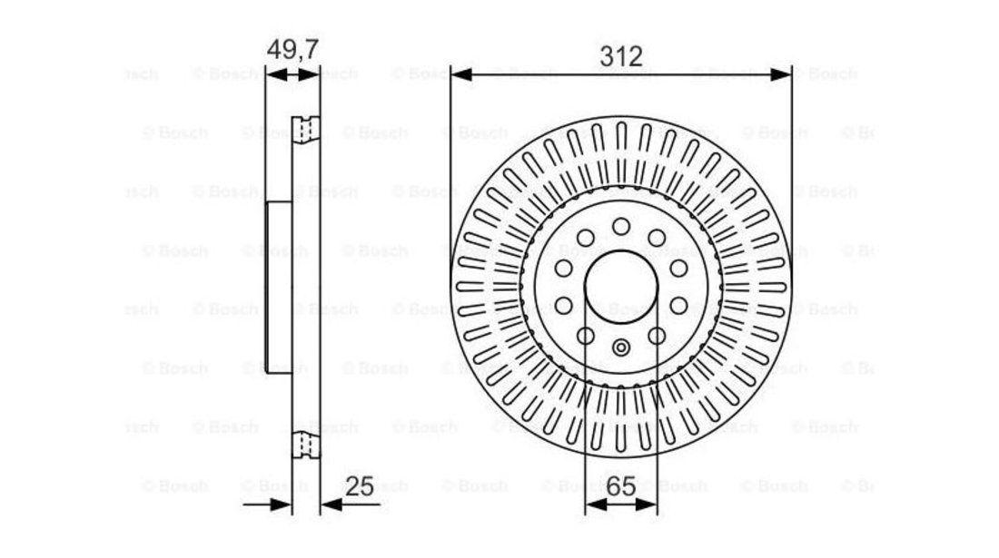 Disc de frana Audi AUDI TT (8J3) 2006-2014 #2 0311030290