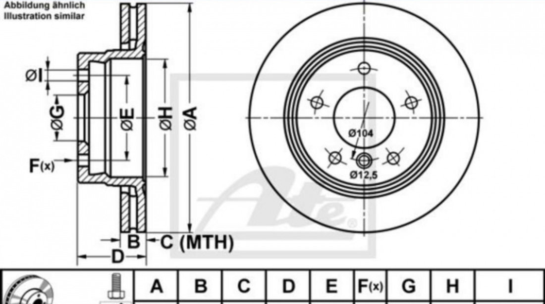 Disc de frana BMW 3 Compact (E46) 2001-2005 #2 09772710