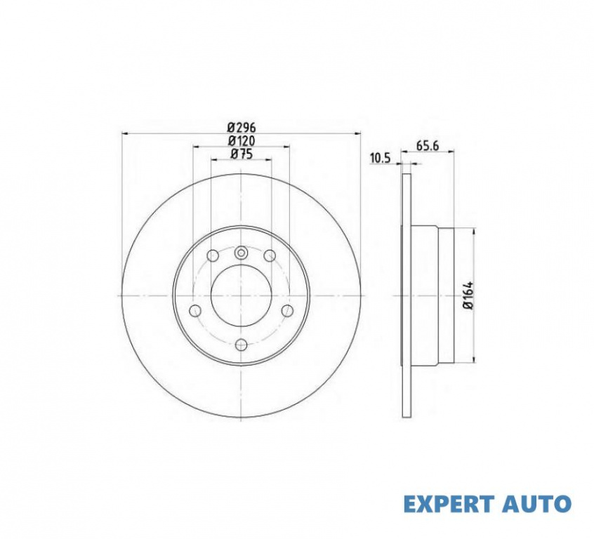 Disc de frana BMW 3 (E90) 2005-2011 #2 08A20510