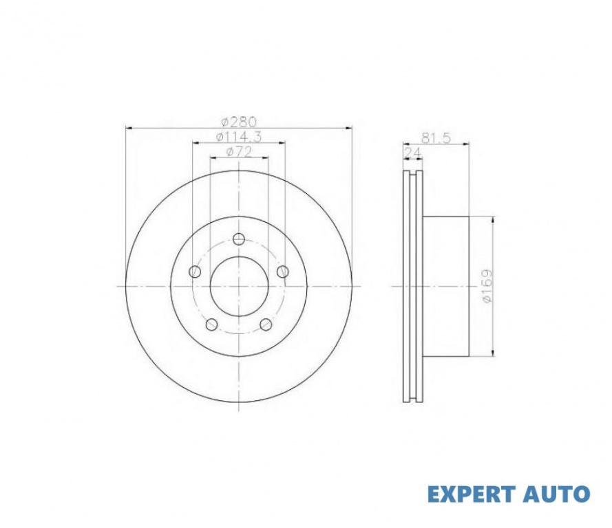 Disc de frana Jeep WRANGLER (YJ, SJ_) 1986-1996 #2 05015965AA