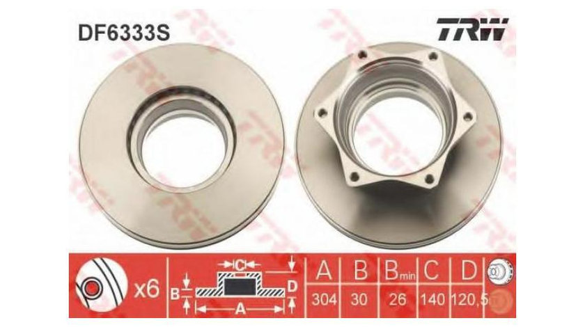 Disc de frana Mercedes VARIO autobasculanta 1996-2016 #2 0155232081