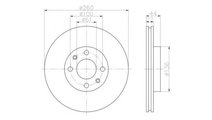 Disc de frana Nissan MICRA III (K12) 2003-2010 #2 ...