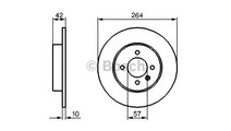 Disc de frana Opel CORSA C caroserie (F08, W5L) 20...