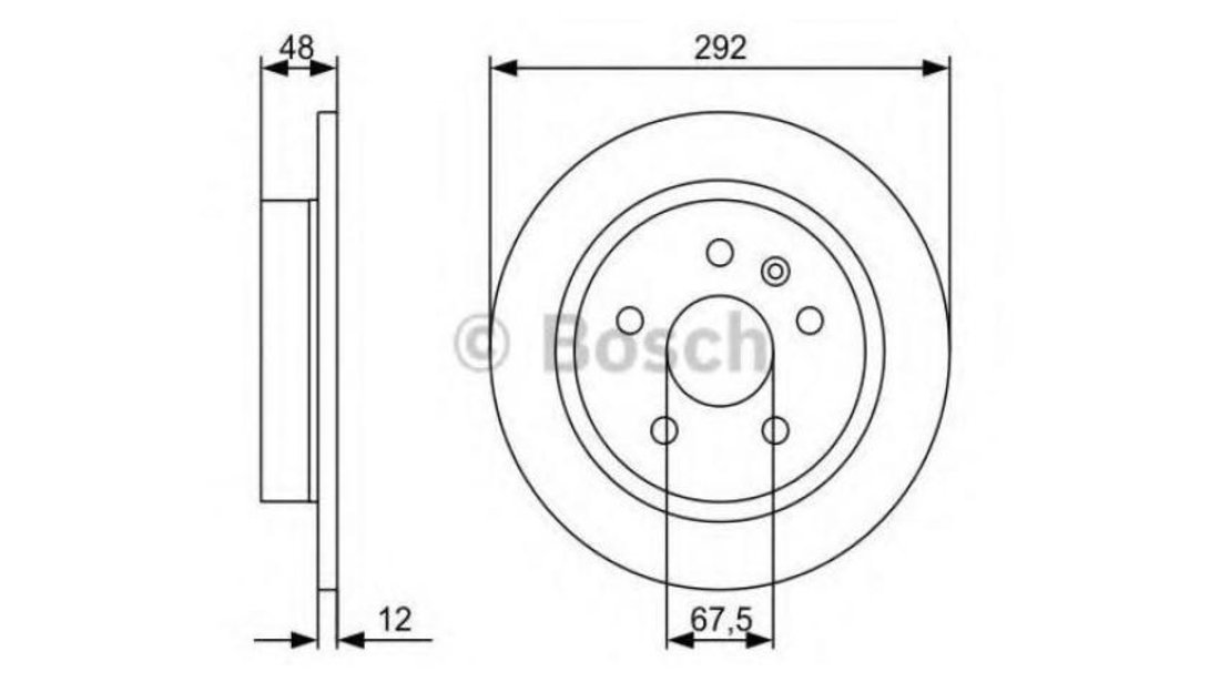 Disc de frana Saab 9-5 (YS3G) 2010-2012 #3 08A97010