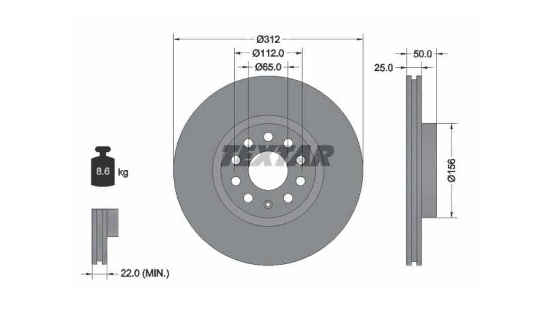 Disc de frana Skoda SUPERB (3U4) 2001-2008 #2 0986479058