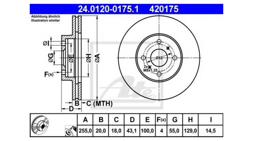 Disc de frana Toyota MR III (ZZW3_) 1999-2007 #2 09854510