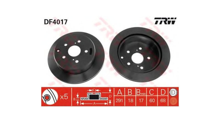 Disc de frana Toyota SUPRA (JZA70_, GA70_, MA70) 1986-1993 #2 09553210