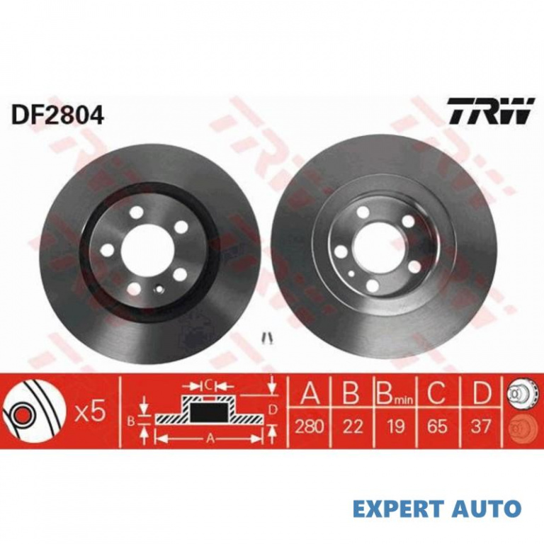 Disc de frana Volkswagen VW GOLF PLUS (5M1, 521) 2005-2013 #2 09701210