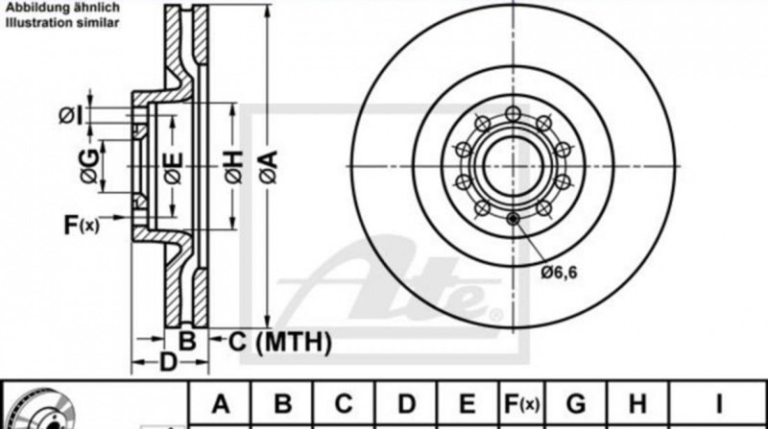 Disc de frana Volkswagen VW PASSAT (3C2) 2005-2010 #2 0986479204