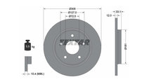 Disc de franare Dodge CARAVAN 2008-2016 #2 0472167...