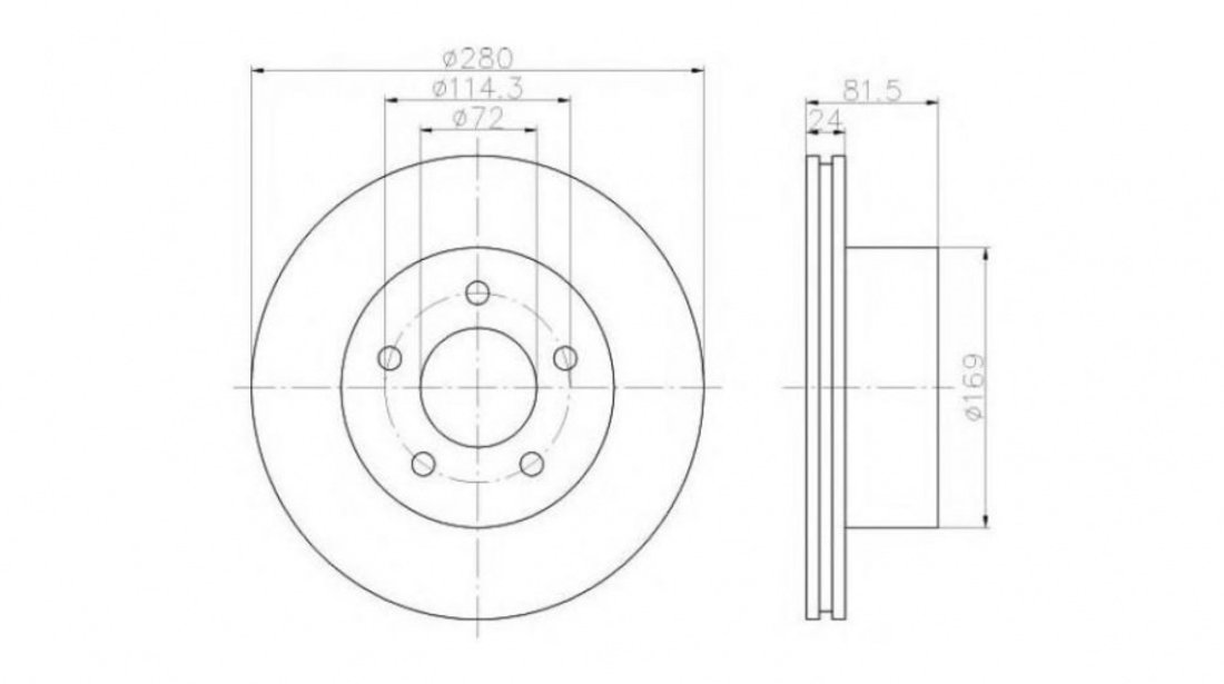 Disc de franare Jeep GRAND CHEROKEE (ZJ) 1991-1999 #2 05015965AA