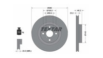 Disc de franare Toyota YARIS/VITZ (NHP13_, NSP13_,...