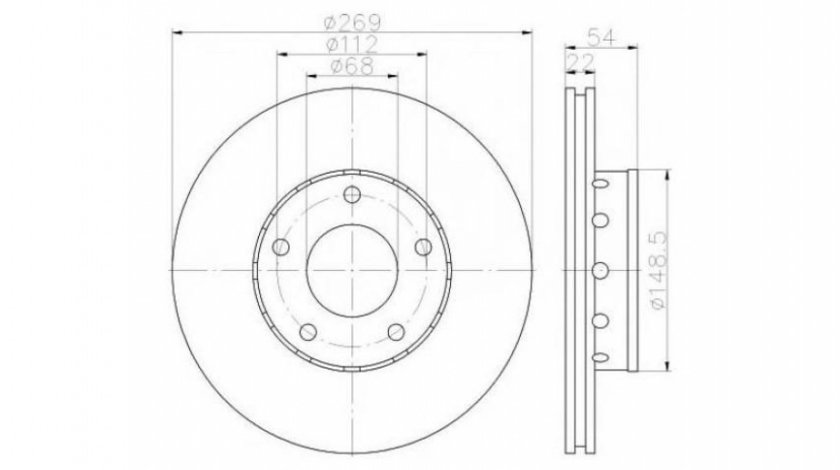 Disc de franare Volkswagen VW PASSAT (3B3) 2000-2005 #2 0986479A42