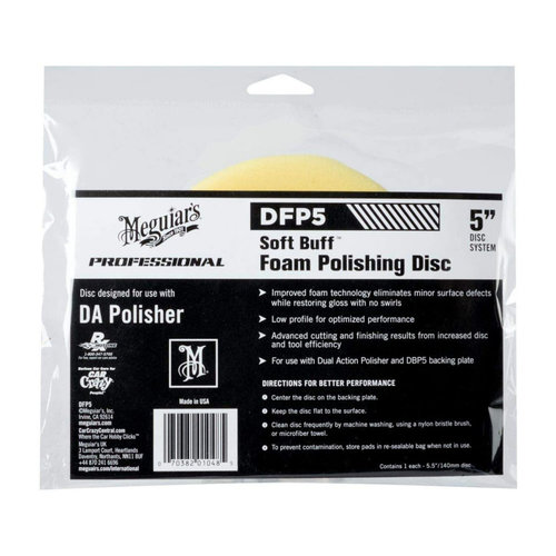 Disc De Slefuit, Slefuitor Excentric Meguiar\'s DFP5