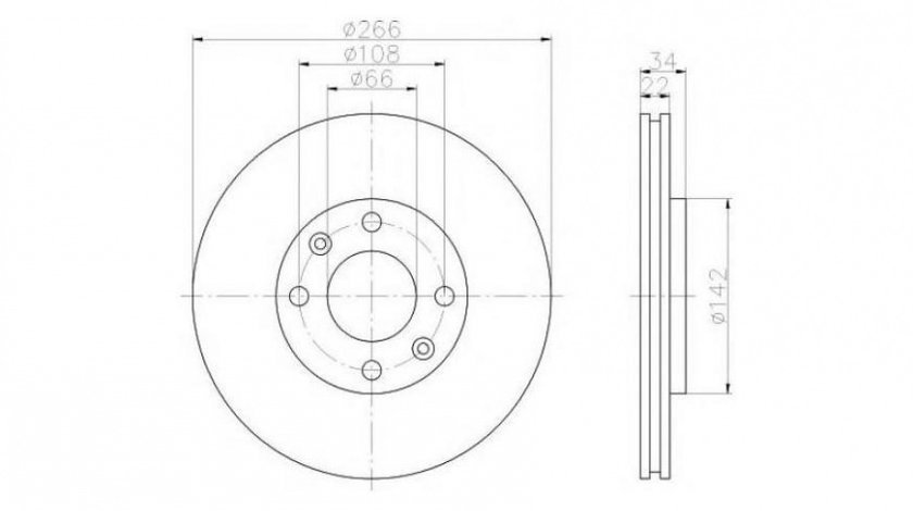 Disc frana #2 0986478618