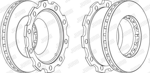 Disc frana (569144J JURID)