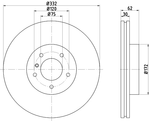 Disc frana (92107303 TEXTAR)