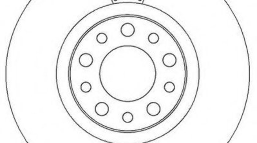 Disc frana ALFA ROMEO 159 Sportwagon (939) (2006 - 2011) JURID 562299JC piesa NOUA